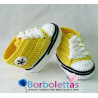 Patucos Estilo Deportivo Amarillas