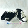 Patucos Estilo Deportivas Negras