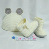 Conjunto Merino con Gorro de Osito Beige