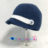 Gorrita Estilo Deportivo Azul Vaquero