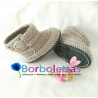 Botas de Lana de Merino Gris