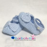 Merceditas de Pulsera Celeste con Lacito