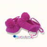 Bailarinas Pompón Fucsia