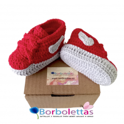 Deportivas para Bebé Estilo Runner Rojas