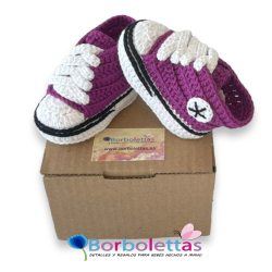 Patucos para Bebé Estilo Deportivo Cardenal
