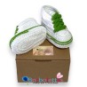 Patucos para Bebé Estilo Deportivo Blanco Kiwi