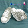 Patucos Estilo Deportivo Gris Perla