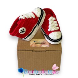 Patucos Estilo Deportivo Rojas