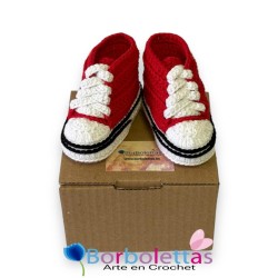 Patucos Estilo Deportivo Rojas