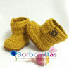 Botas de Lana de Merino Mostaza